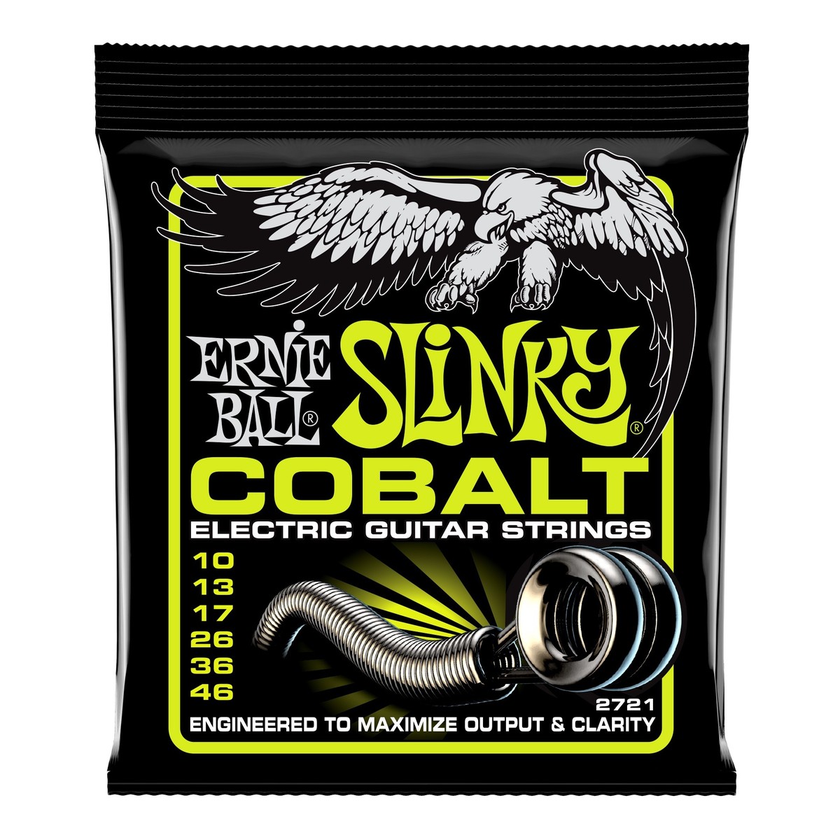 Ernie Ball Regular Slinky 2721 Cobalt Guitar Strings 10-46 - Image 1