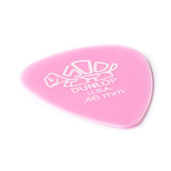 Dunlop 0.46mm Del 500 Pick Light Pink Players Pack of 12 - Image 3