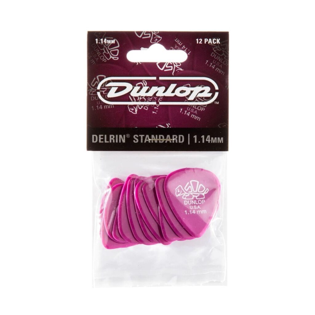 Dunlop 1.14mm Del 500 Magenta Players Pack of 12