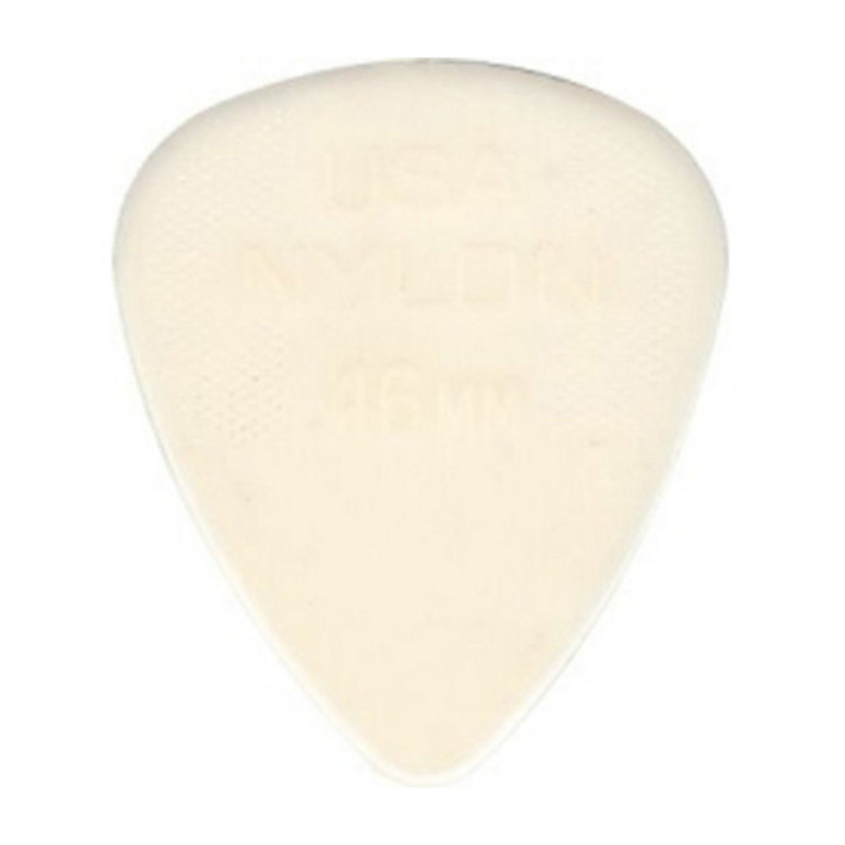 Dunlop 44P46 0.46mm Nylon Standard Pick Cream Players Pack of 12 - Image 1