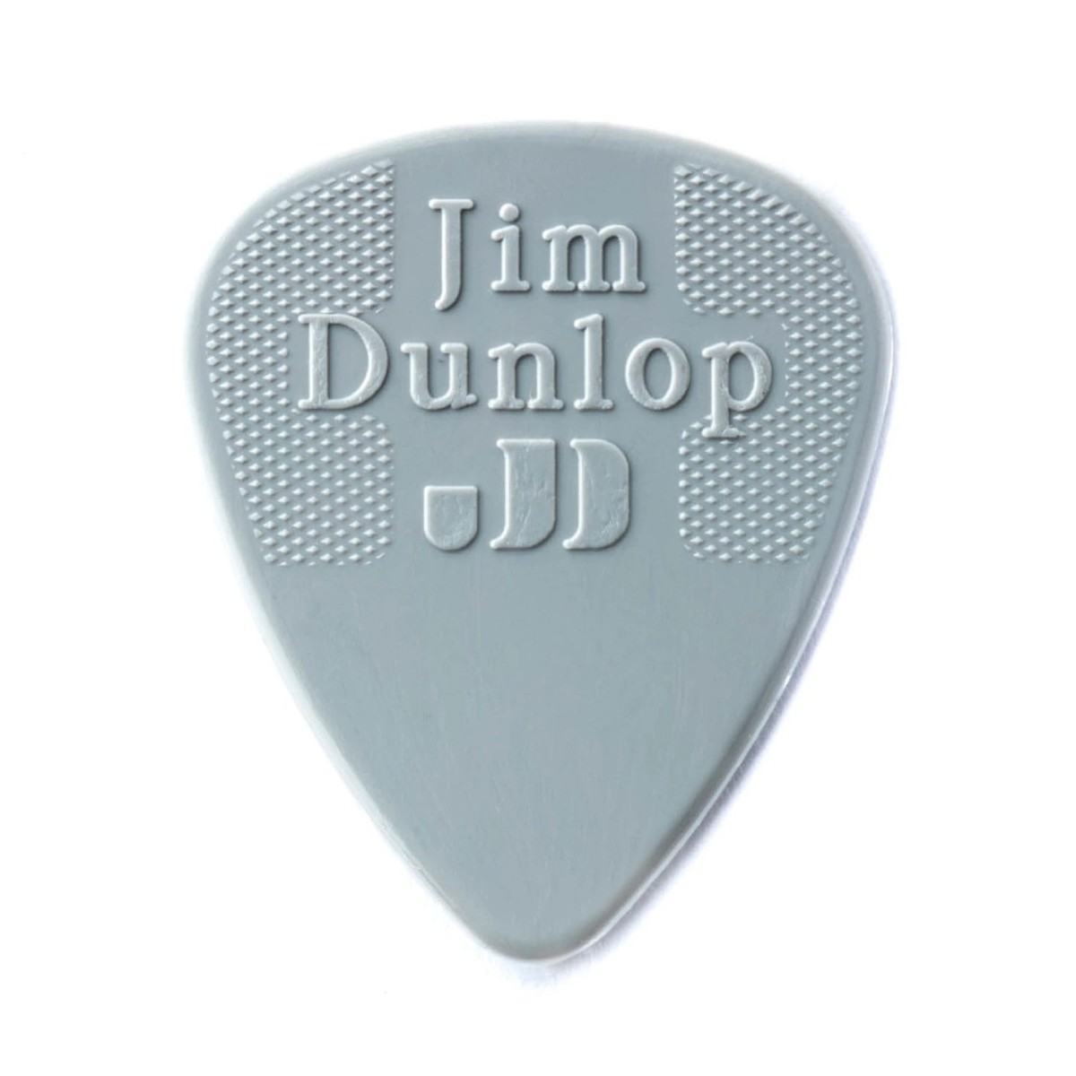 Dunlop 44P60 0.60mm Nylon Pick Light Grey Players Pack of 12 - Image 2