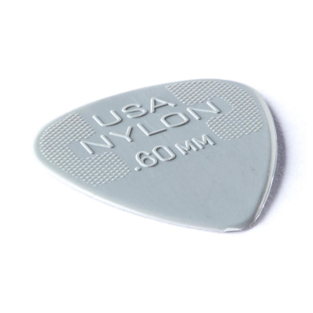 Dunlop 44P60 0.60mm Nylon Pick Light Grey Players Pack of 12 - Image 3