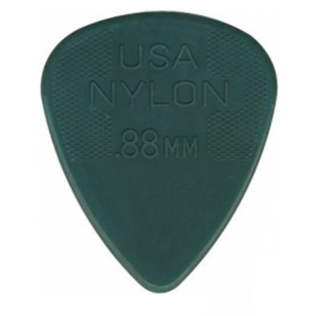 Dunlop 44P88 0.88mm Nylon Pick Dark Grey Players Pack of 12