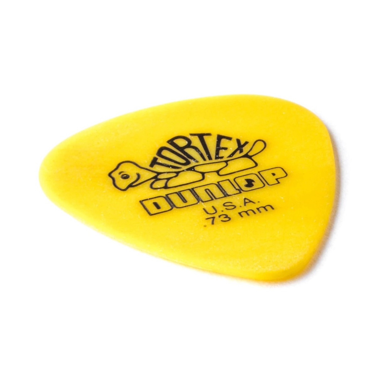 Dunlop 0.73mm Tortex Standard Pick Yellow Players Pack of 12 - Image 4