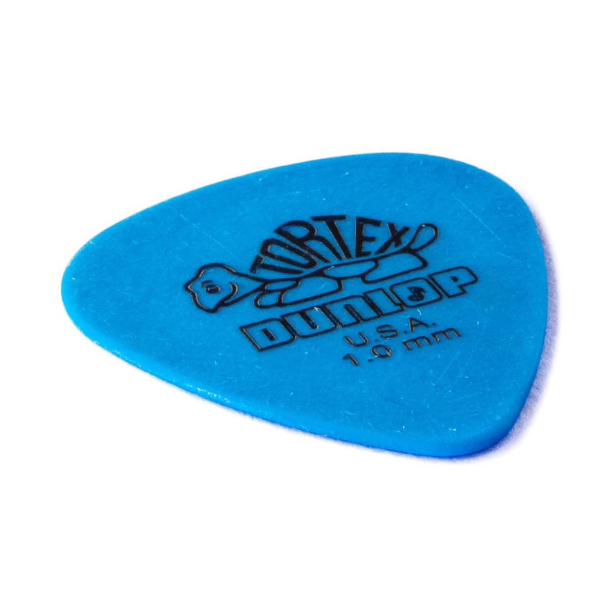 Dunlop 418P10 1mm Tortex Standard Pick Blue Players Pack of 12 - Image 4
