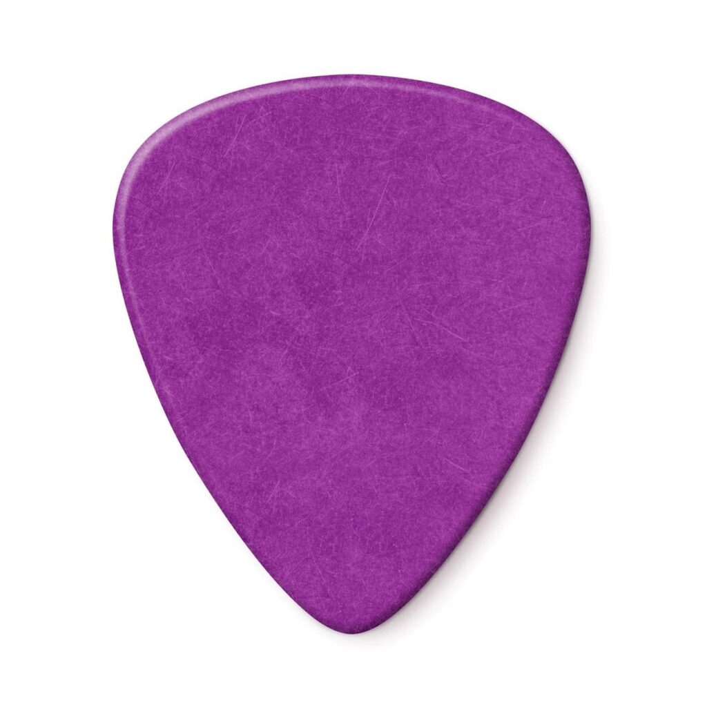 Dunlop 418P114 1.14mm Tortex Pick Purple Players Pack of 12
