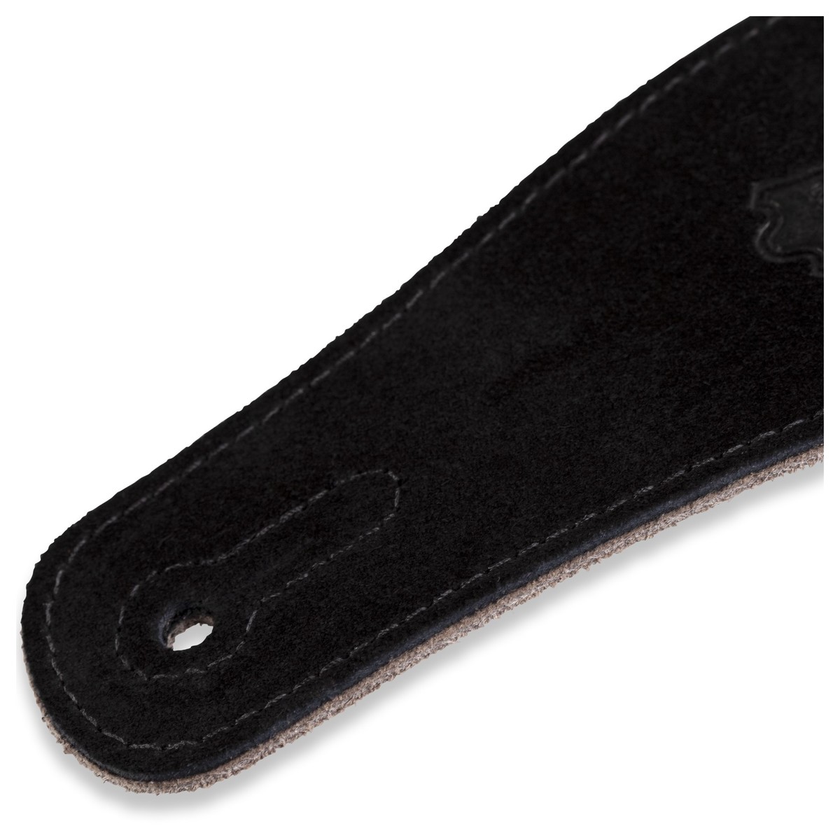 Levys MS26 Suede Leather Strap Black - Image 3