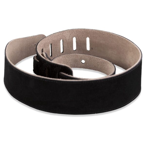 Levys MS26 Suede Leather Strap Black - Image 4