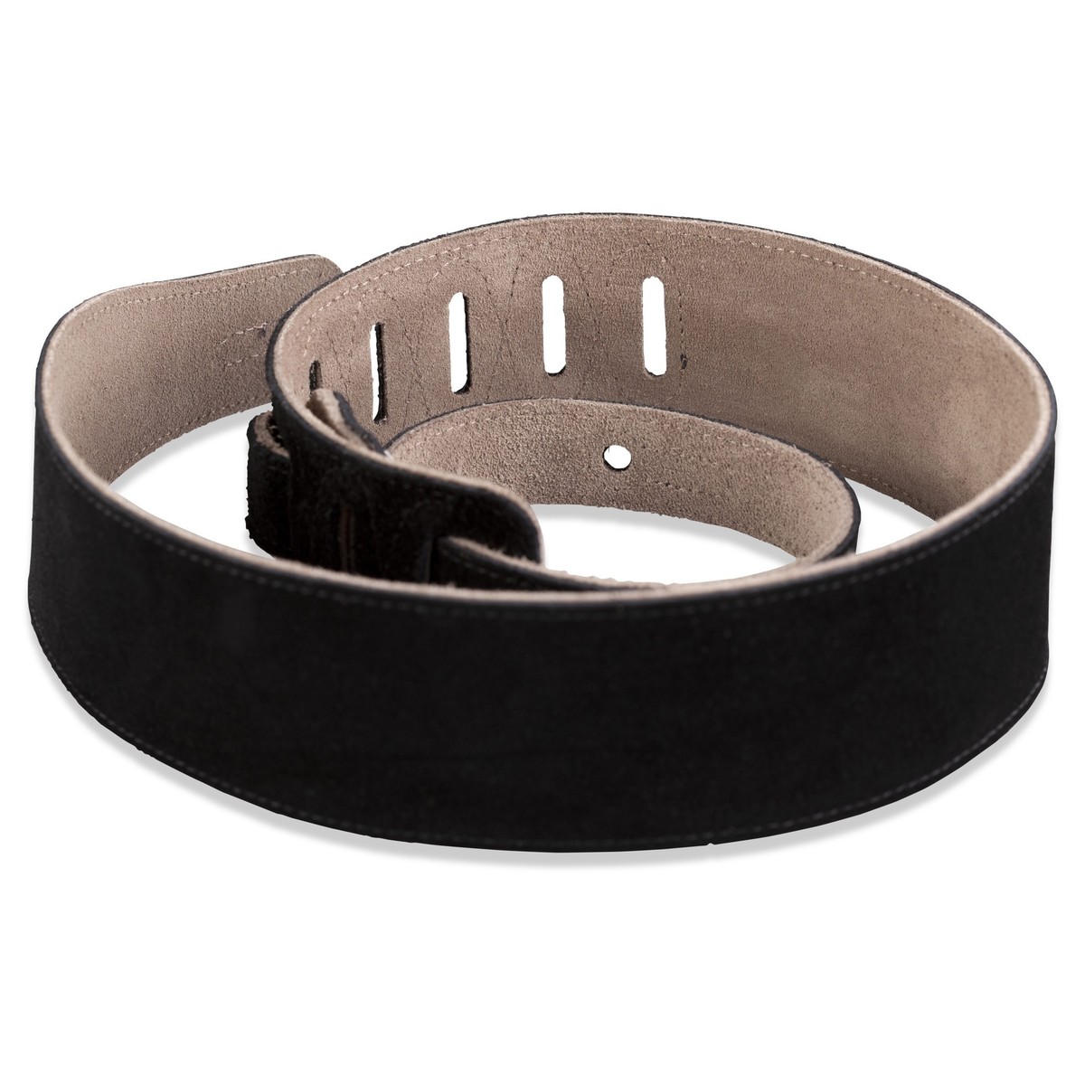 Levys MS26 Suede Leather Strap Black - Image 4