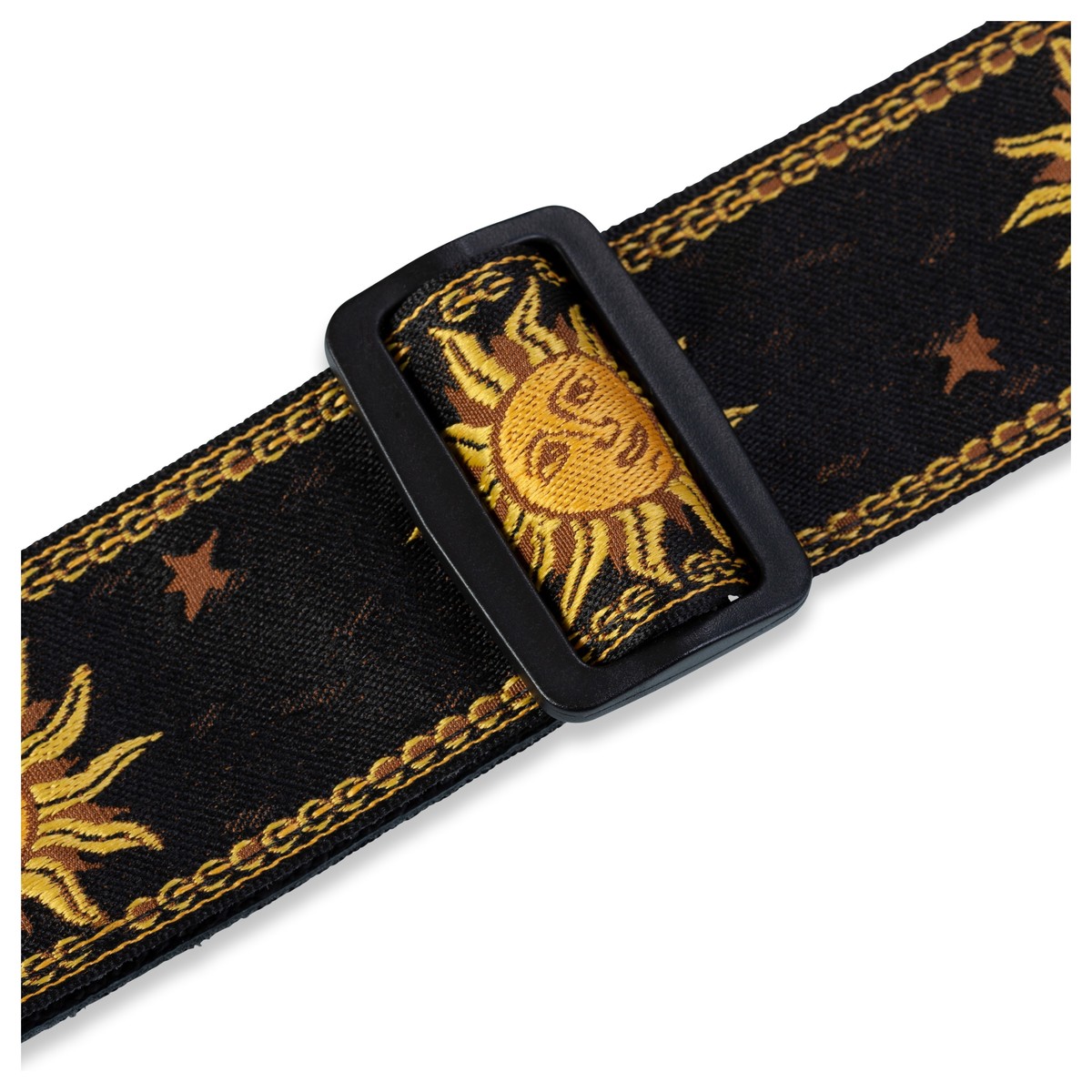Levys MPJG-SUN-BLK Jacquard Sun Polyester Strap Black - Image 3