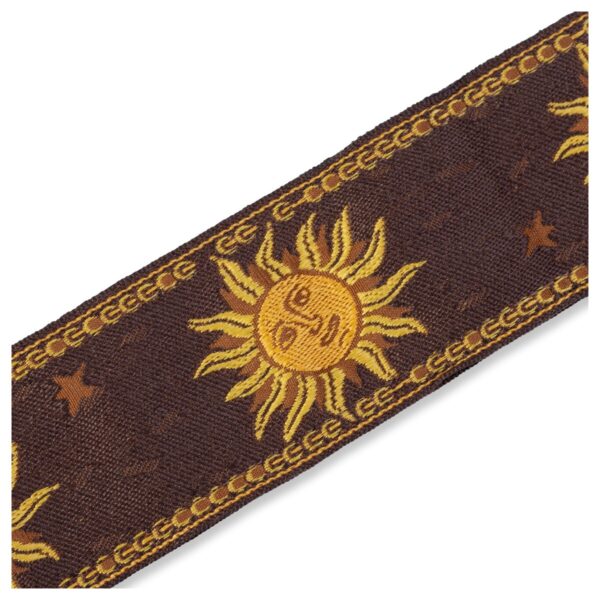 Levys MPJG-SUN-BRN Jacquard Sun Polyester Strap Brown - Image 4
