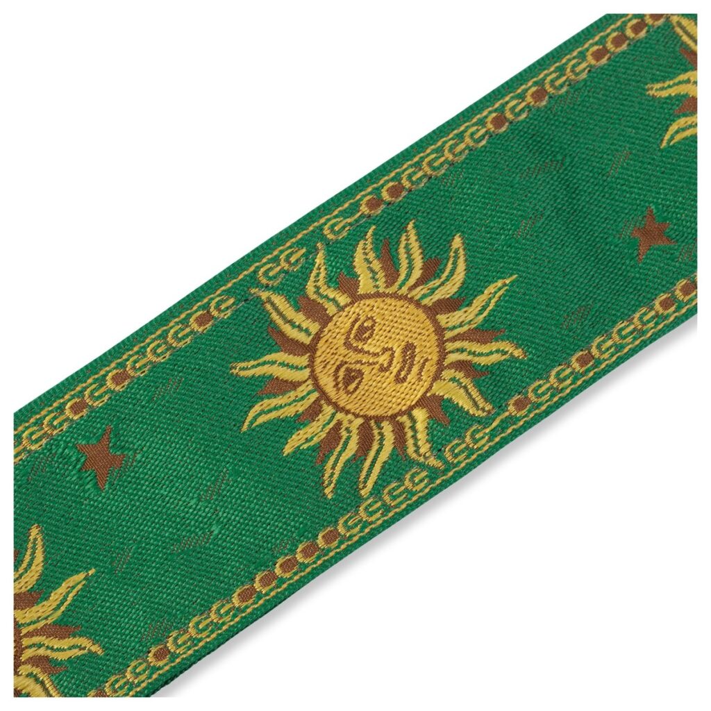 Levys Jacquard Sun Polyester Strap Green