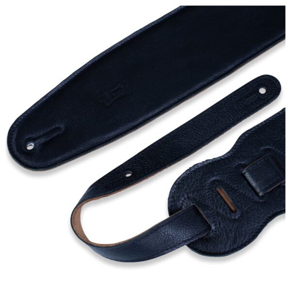 Levys M4GF Garment Leather Strap w/ Thong Black - Image 3