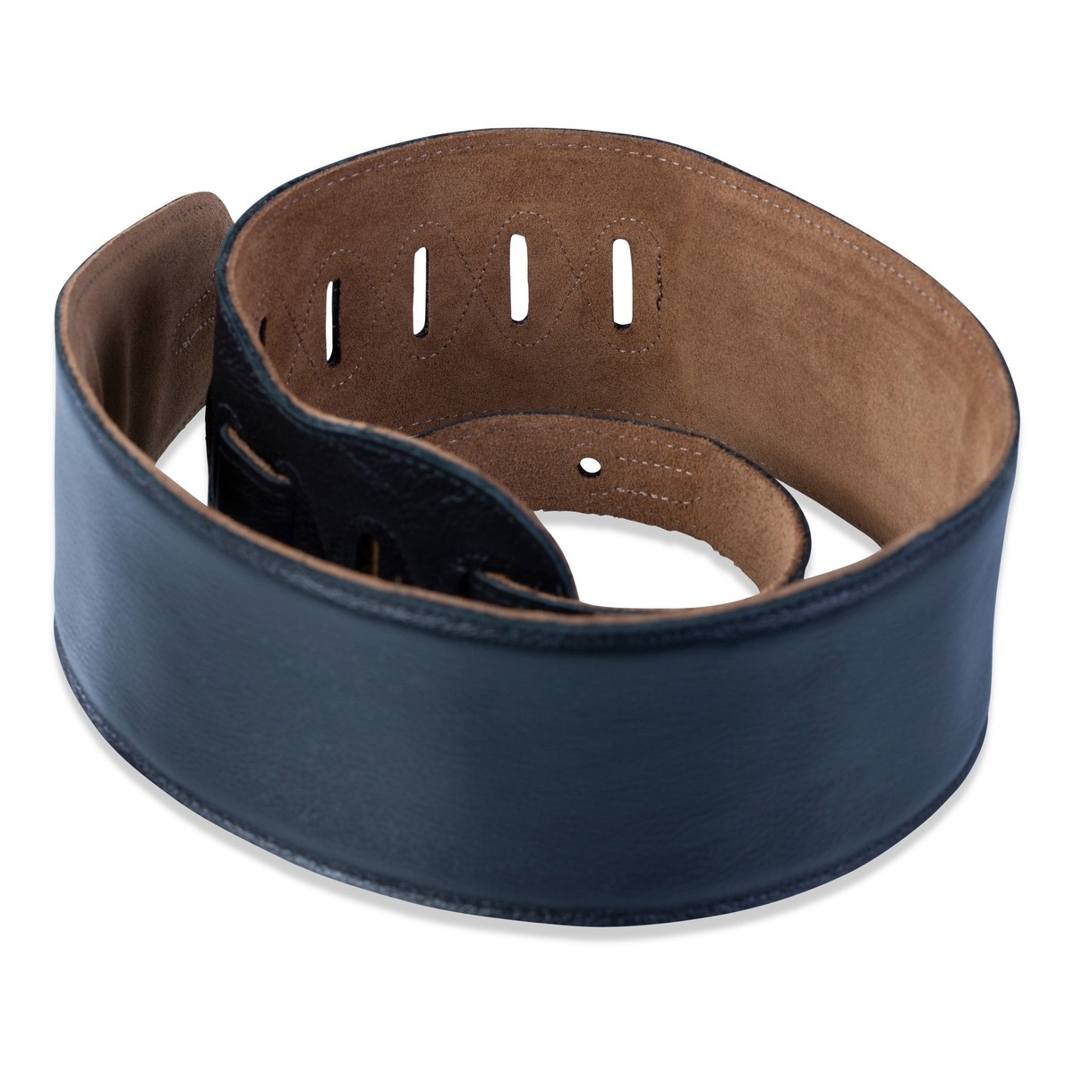 Levys M4GF Garment Leather Strap w/ Thong Black - Image 4