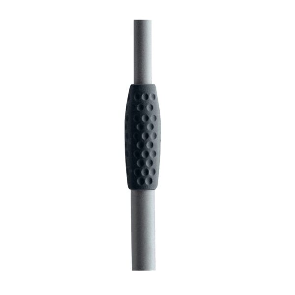K&M 26010 Round Base Floor Microphone Stand Nickel - Image 2