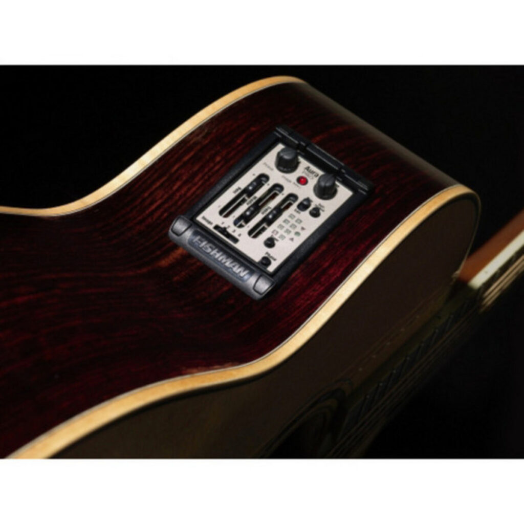 Fishman Onboard Aura Pro Preamp With Wide Pickup
