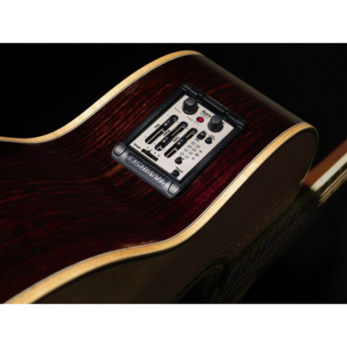 Fishman Onboard Aura Pro Preamp With Wide Pickup - Image 2