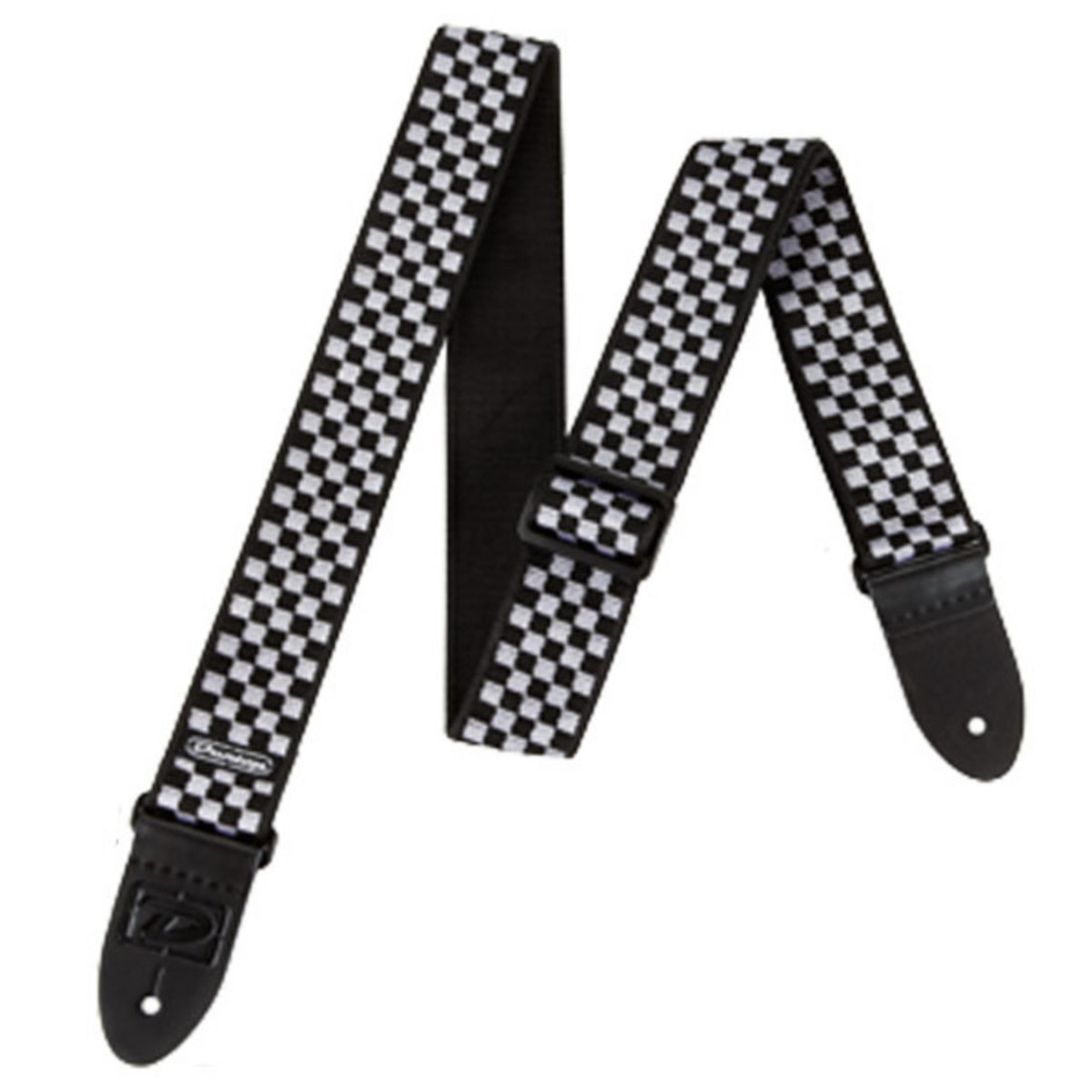 Dunlop Strap Black and White Check - Image 1