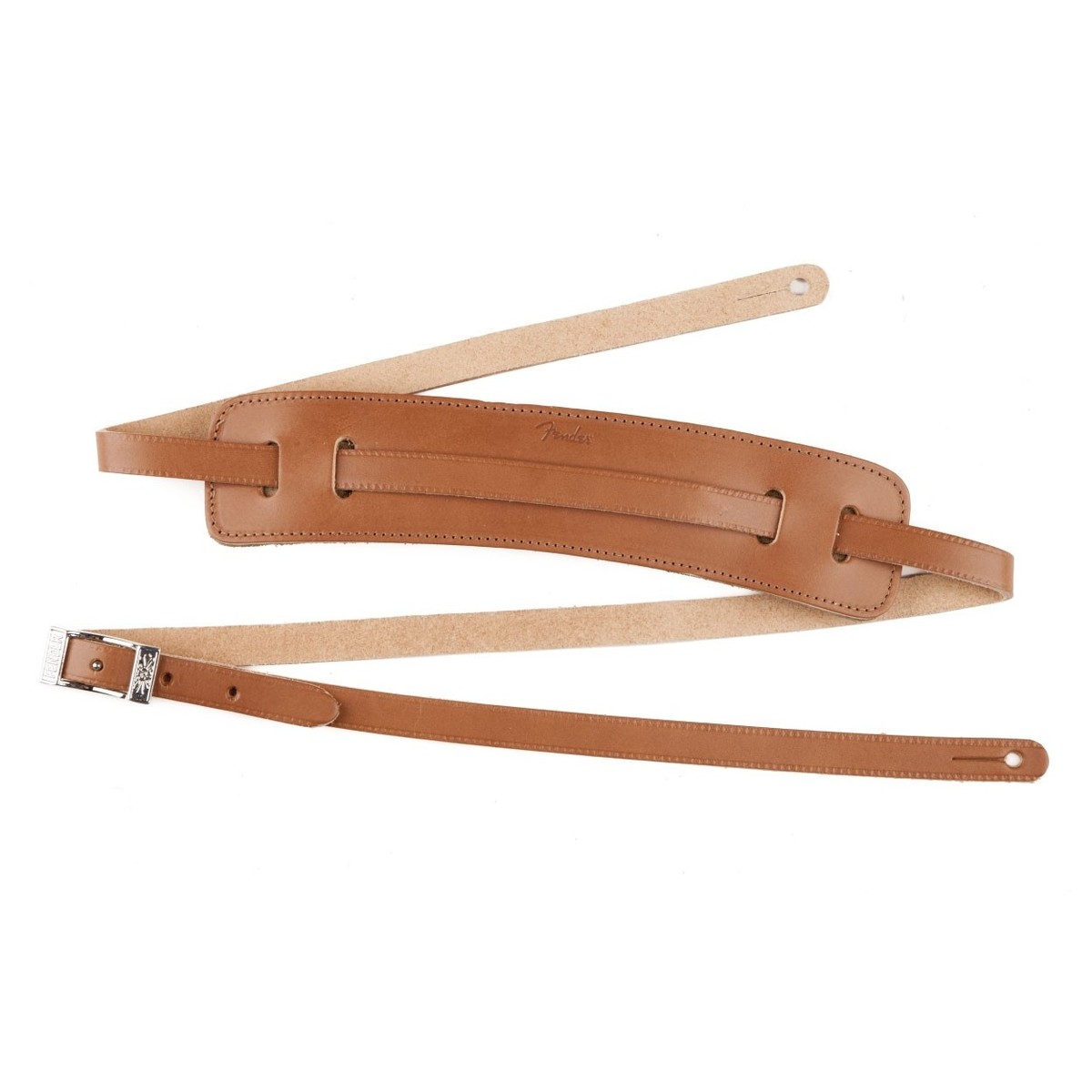 Fender Deluxe Vintage Style Guitar Strap Natural - Image 1