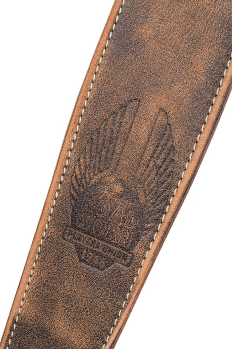Fender Road Worn Guitar Strap Brown - Image 2