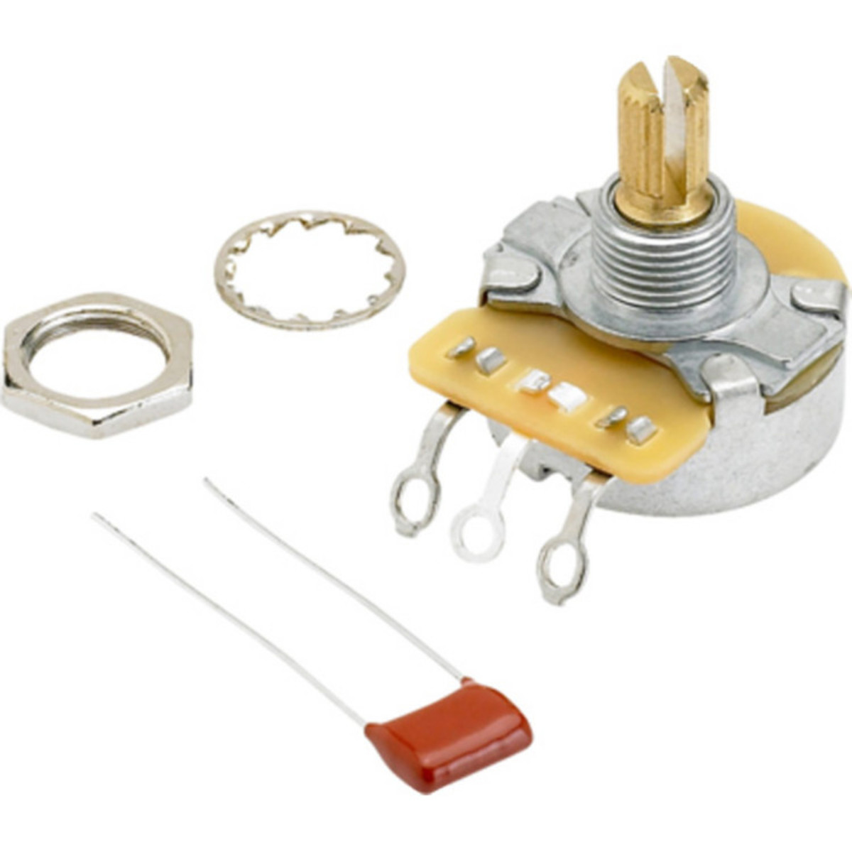 Fender Volume/Tone 250K Split Shaft Potentiometer - Image 1