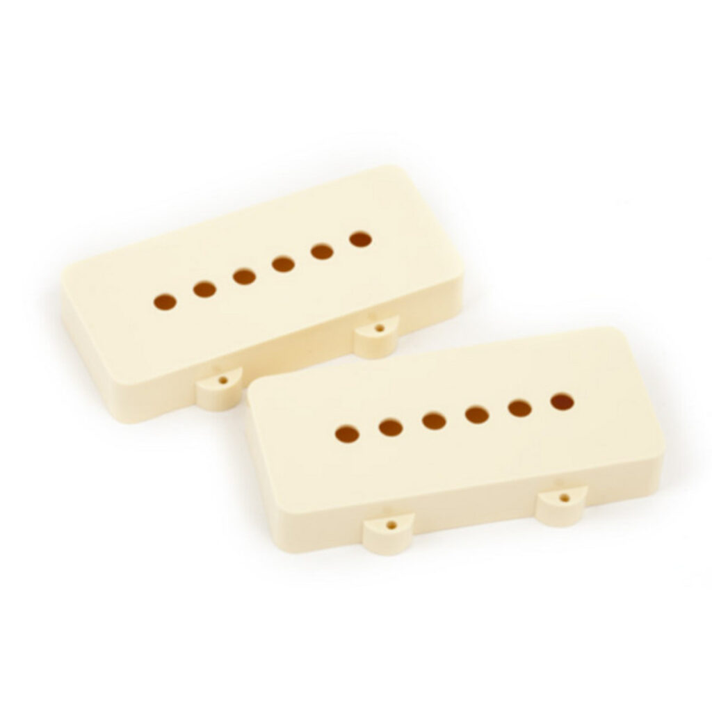 Fender Jazzmaster Pickup Covers Aged White