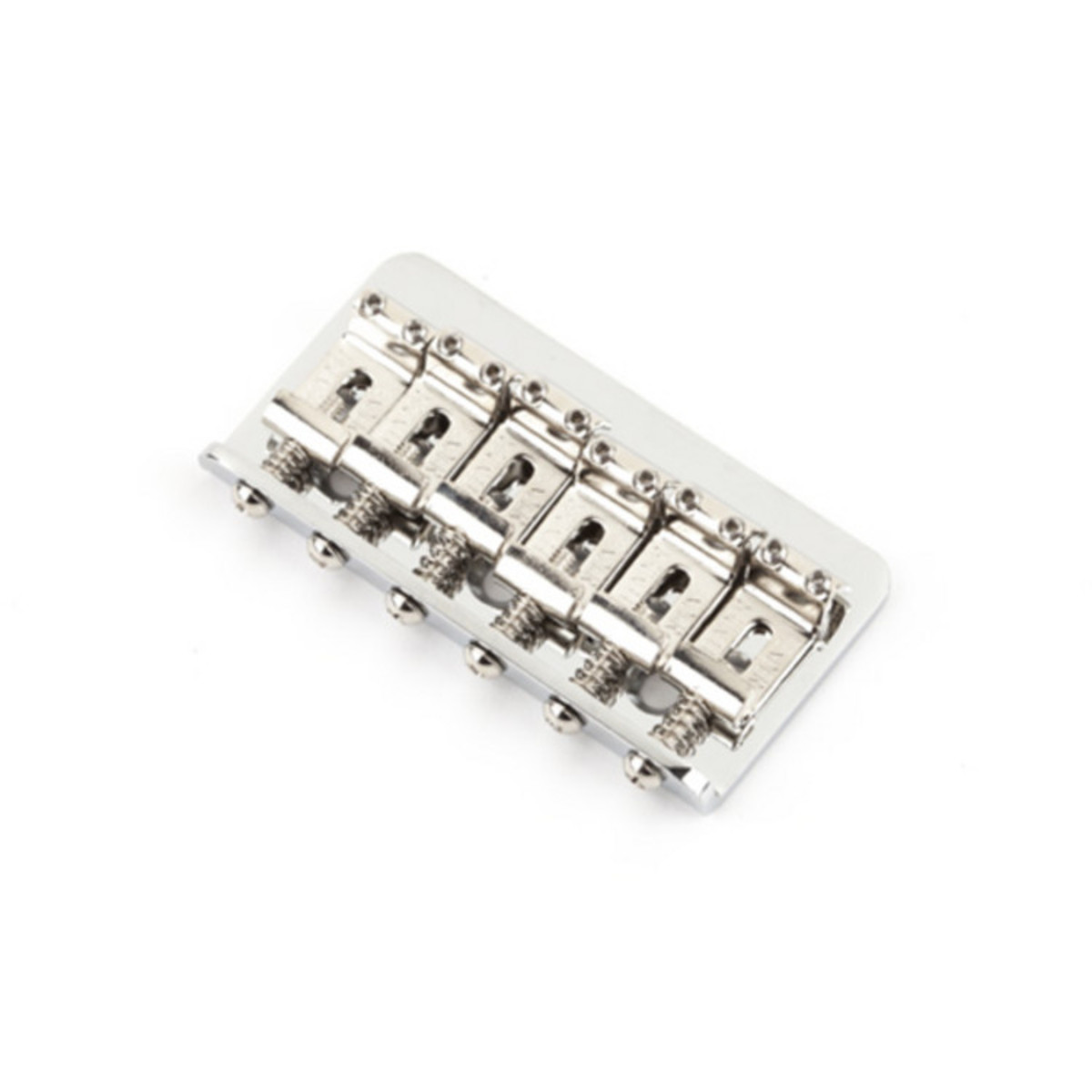 Fender 6-Saddle Hardtail Classic/Standard Series Bridge Assembly - Image 1