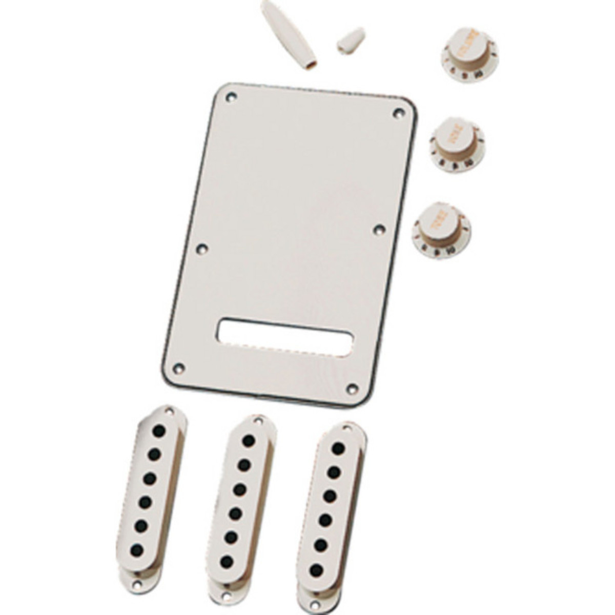Fender Stratocaster Accessory Kit Parchment - Image 1