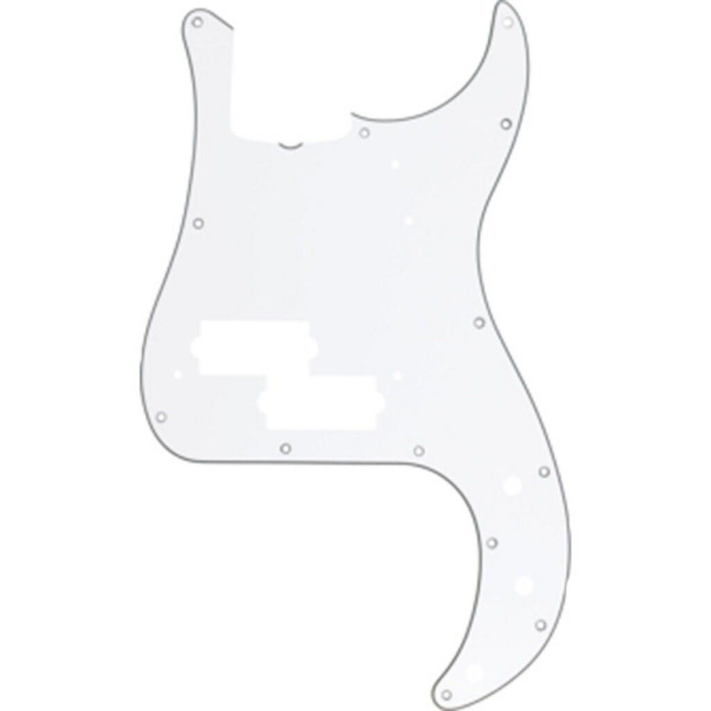 Fender 13-Hole 60s Vintage Precision Bass Pickguard 3-Ply White