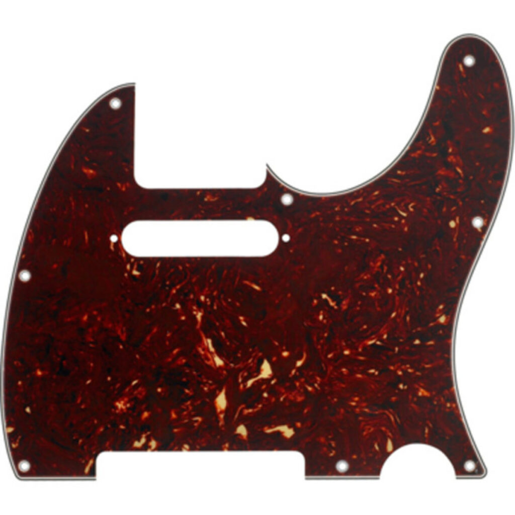 Fender 8-Hole Mount Telecaster Pickguard 4-Ply Tortoise Shell