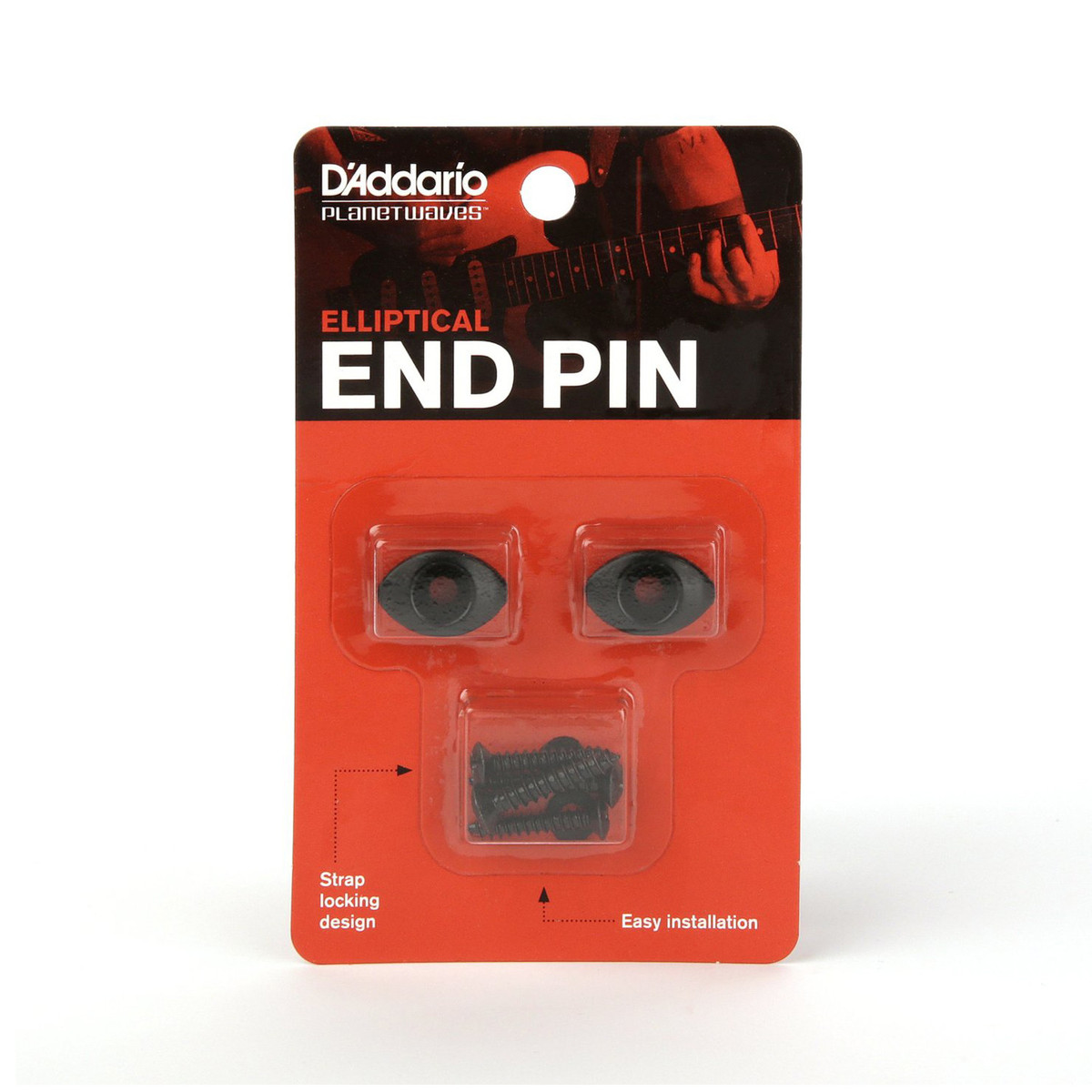 Planet Waves Elliptical End Pins Black - Image 3