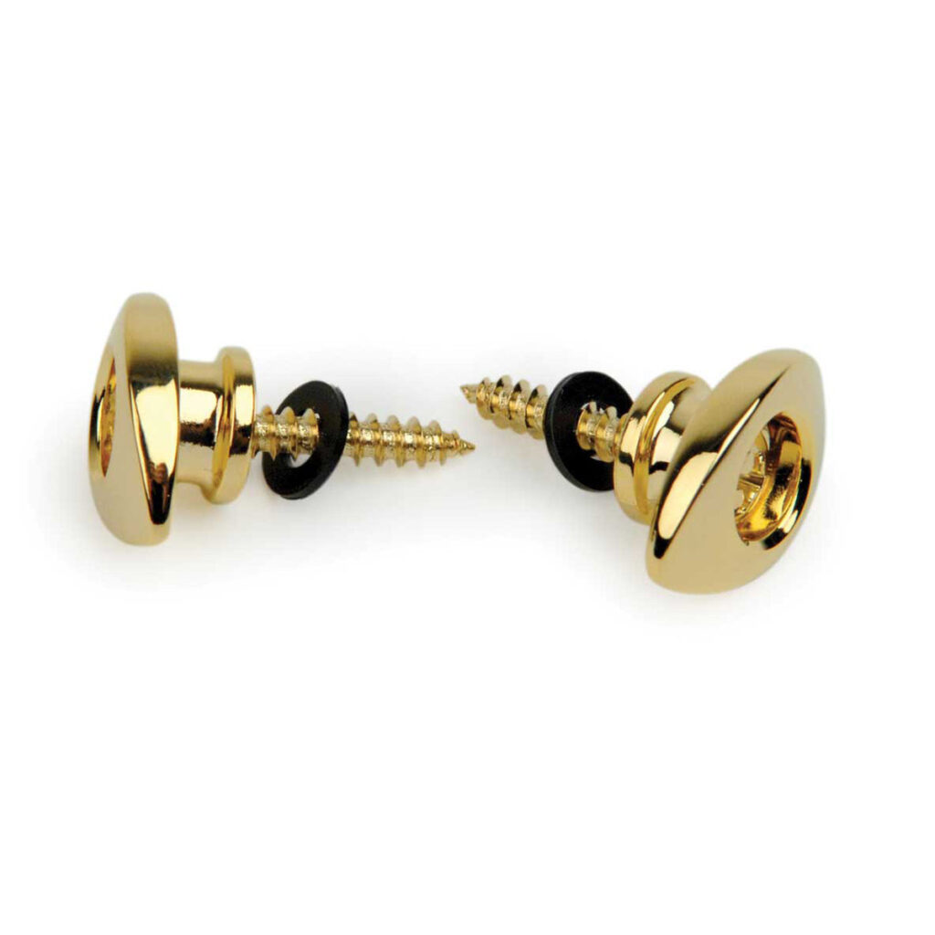 DAddario Elliptical End Pins Gold