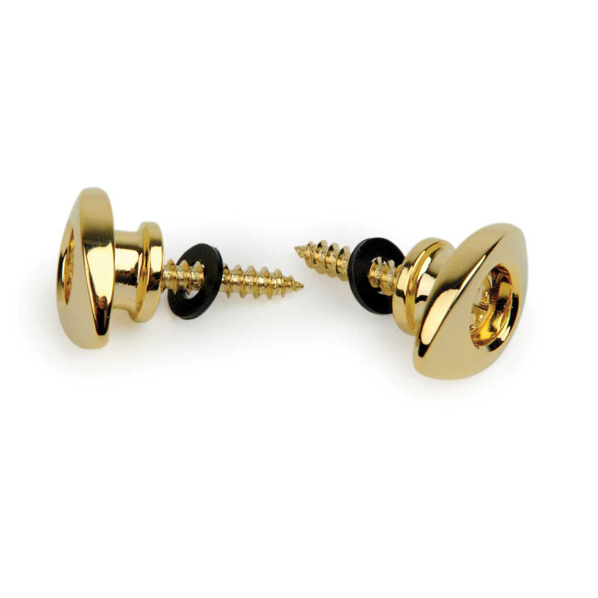 DAddario Elliptical End Pins Gold - Image 1