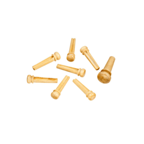 DAddario Boxwood Bridge Pins with End Pin Set - Image 1