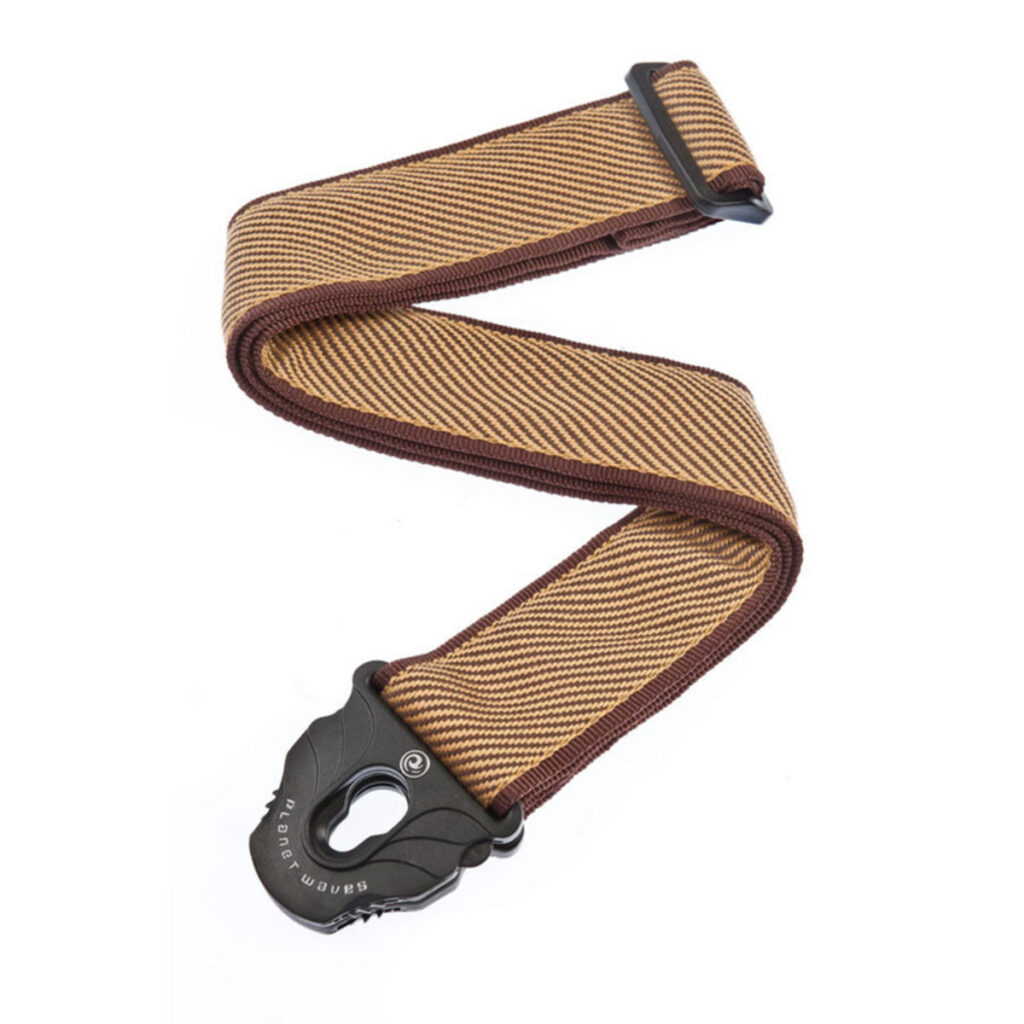 DAddario 50PLB06 Planet Lock Guitar Strap Tweed