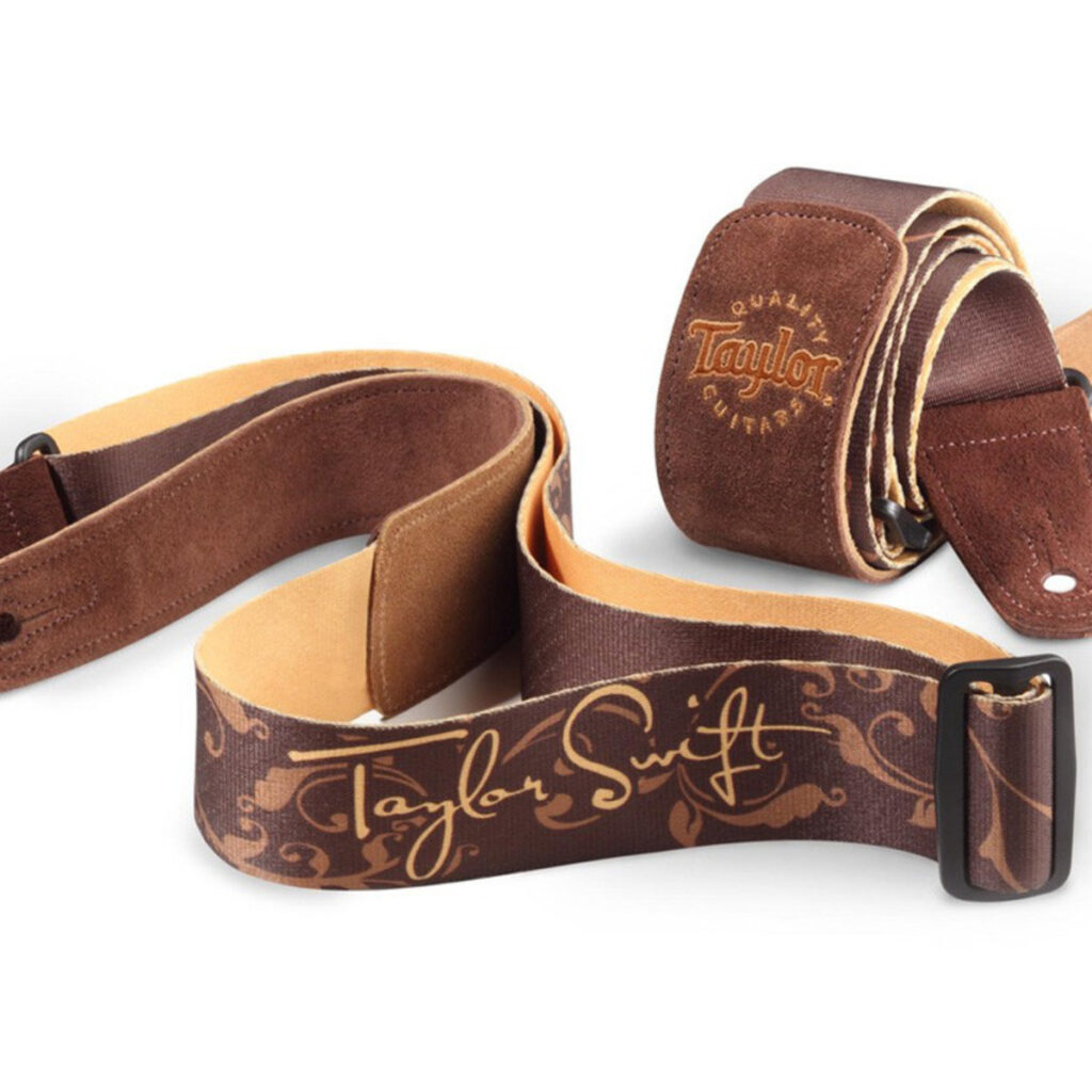 Taylor Guitars Taylor Swift Signature Guitar Strap Brown