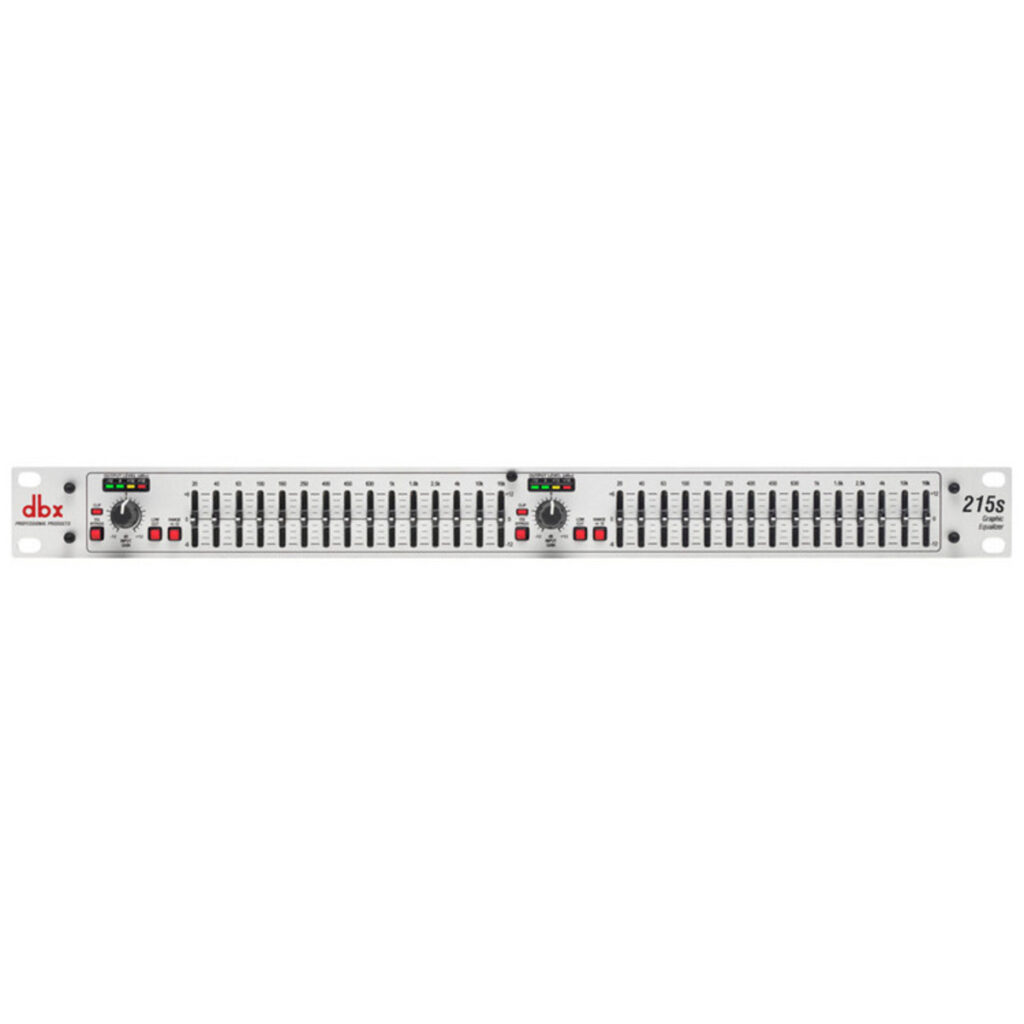 dbx 215s Dual 15-Band Constant Q Graphic EQ