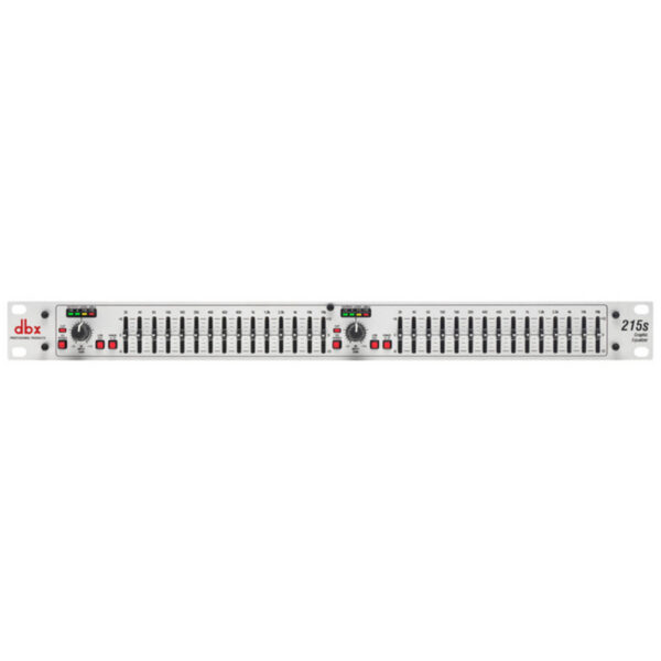 dbx 215s Dual 15-Band Constant Q Graphic EQ - Image 1