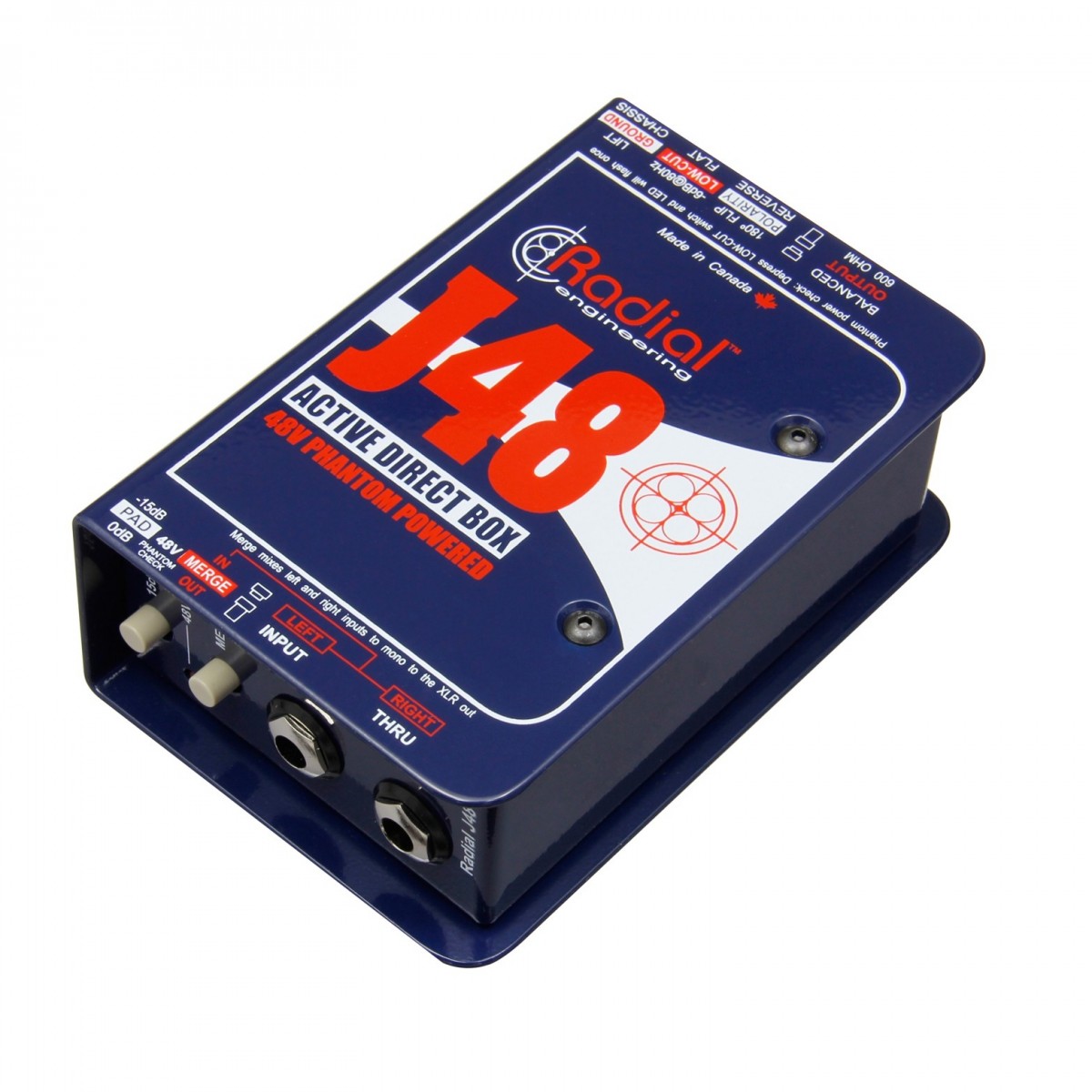 Radial J48 Phantom Powered Active DI Box - Image 3