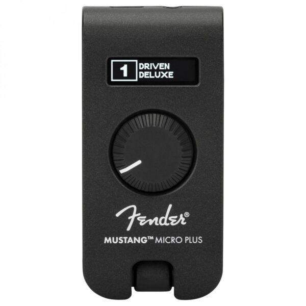 Fender Mustang Micro Plus and HP-210 Stereo Headphones by Gear4music