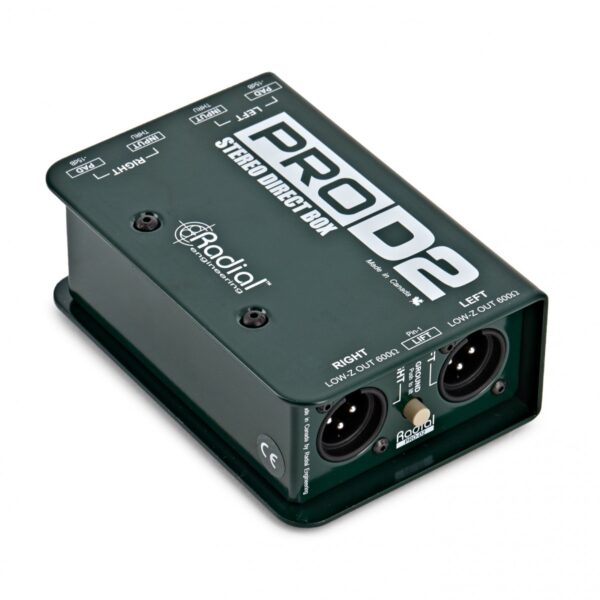 Radial ProD2 Stereo Passive DI Box - Image 3