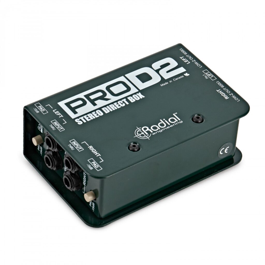 Radial ProD2 Stereo Passive DI Box