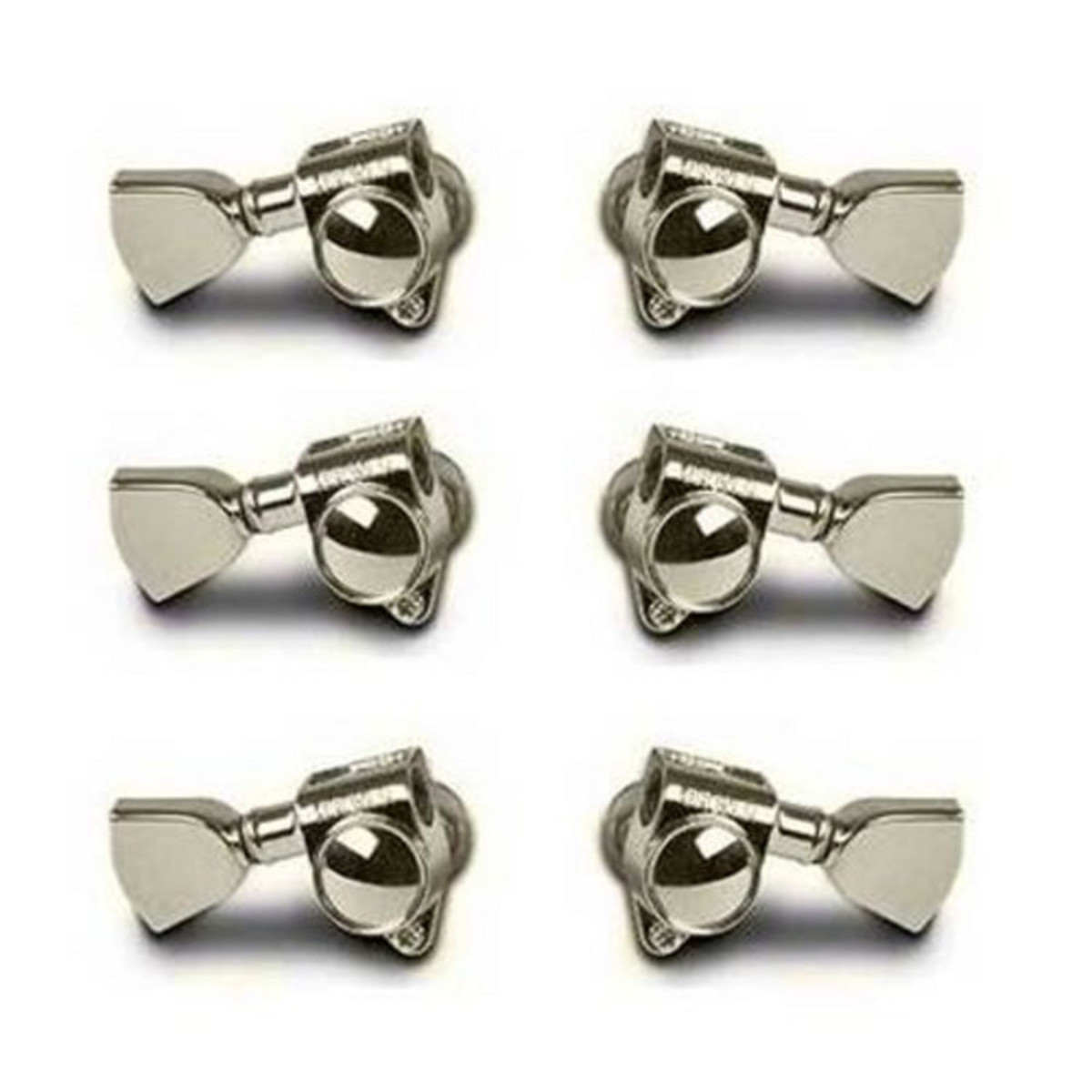 Gibson PMMH-015 Modern Nickel Machine Heads with Metal Buttons - Image 1