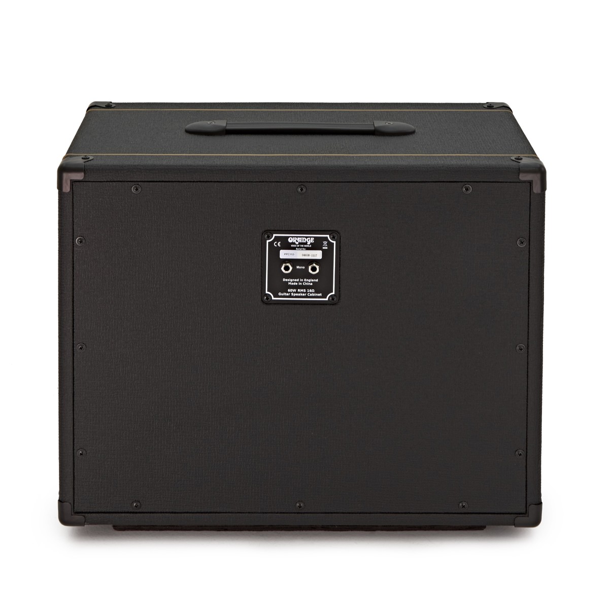 Orange PPC112 1x12 Closed Back Speaker Cab Black
