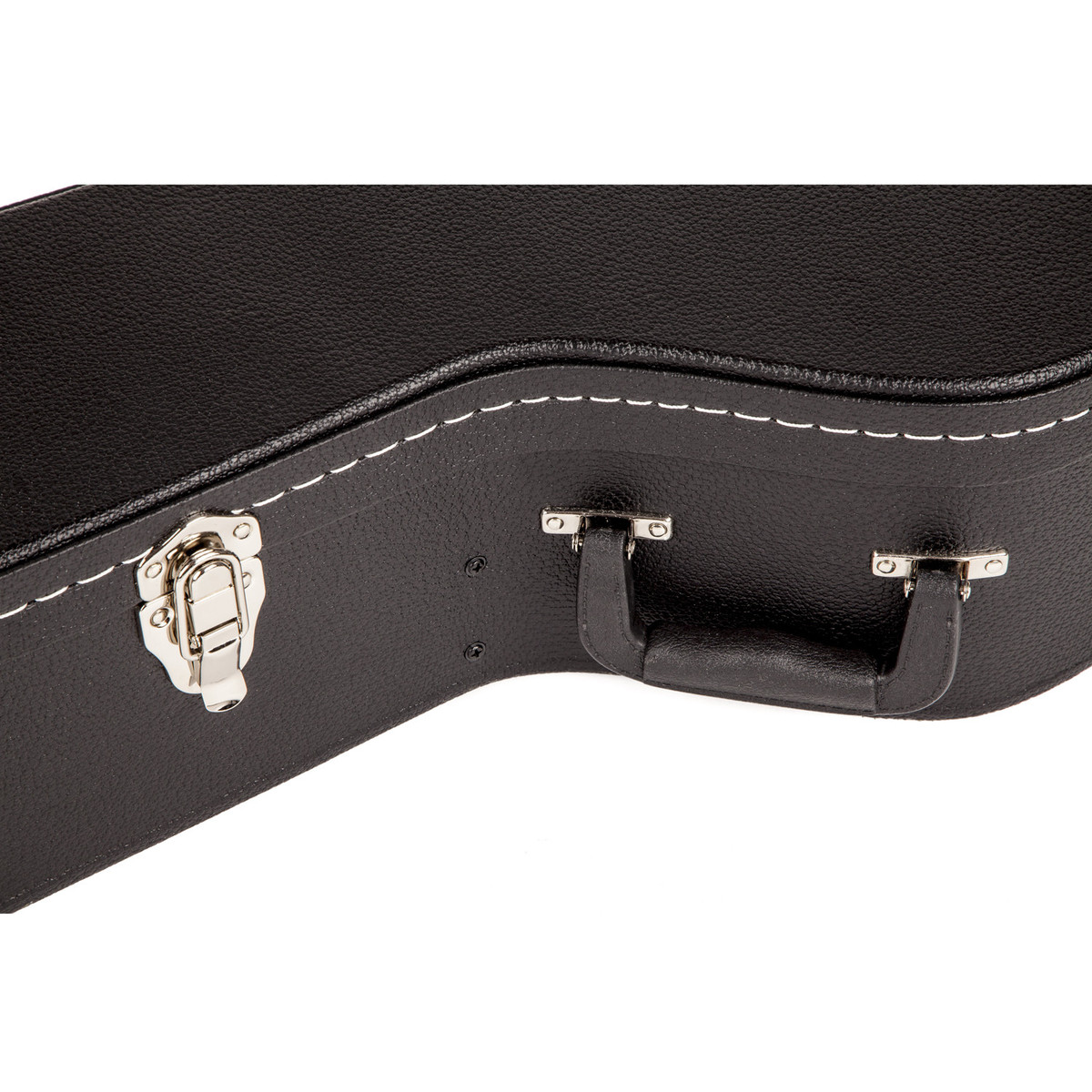Fender Dreadnought / 12 String Flat Top Guitar Case Black - Image 4