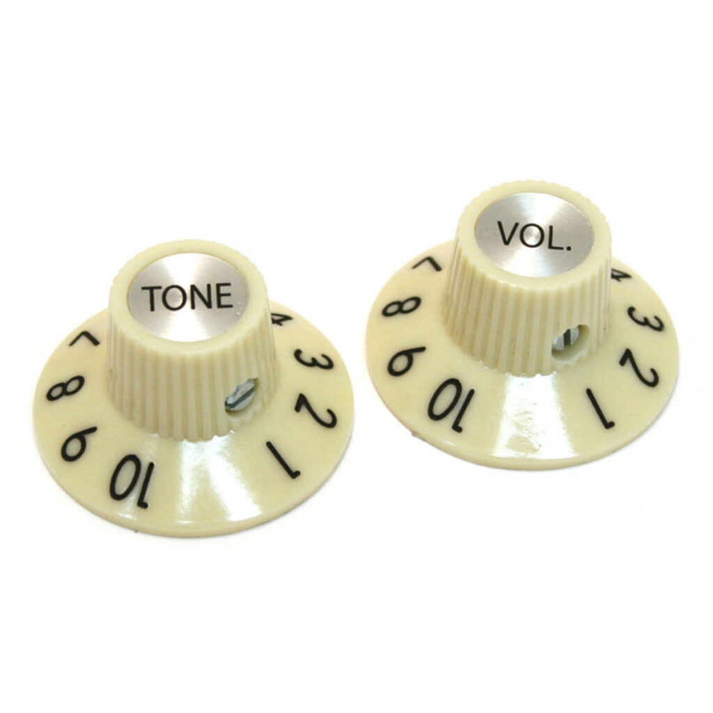 Fender Pure Vintage 1965 Jazzmaster "Witch Hat" Knobs