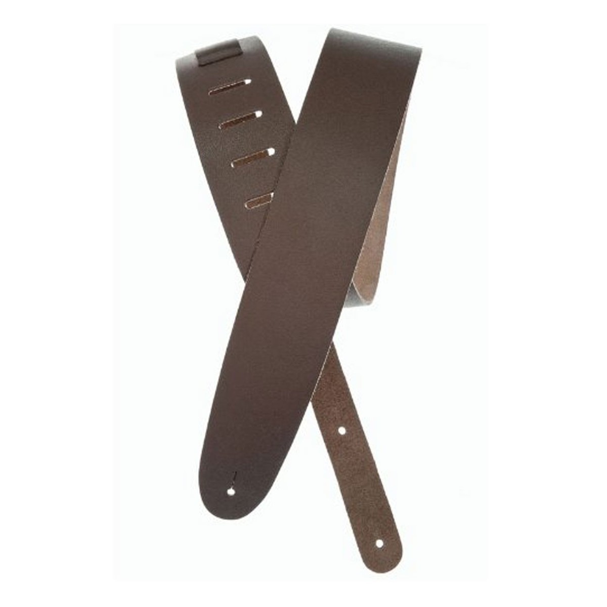DAddario Classic Leather Guitar Strap Brown - Image 2