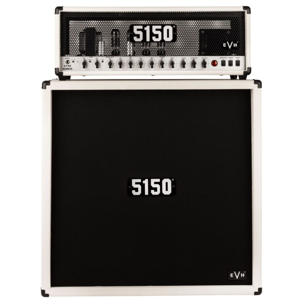 EVH 5150 Iconic 80w Head and Cabinet bundle Ivory