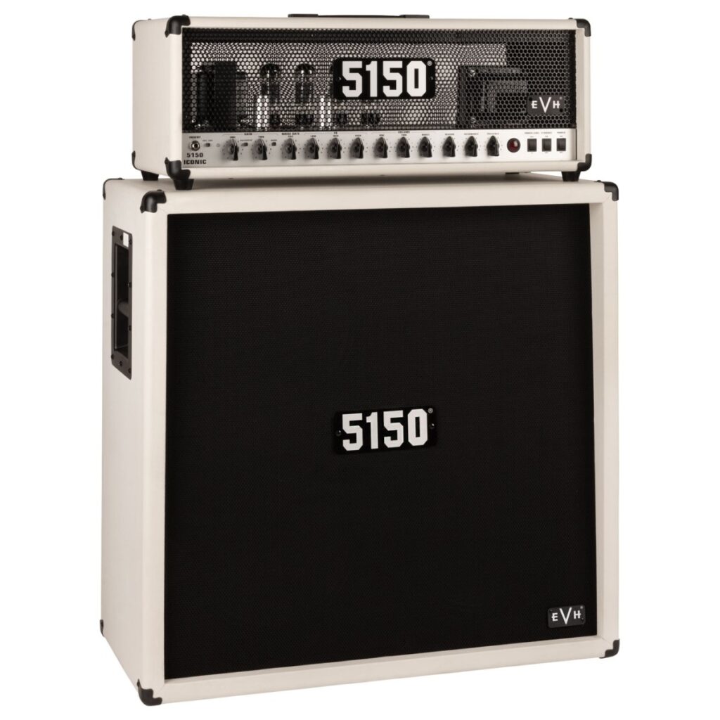 EVH 5150 Iconic 80w Head and Cabinet bundle Ivory