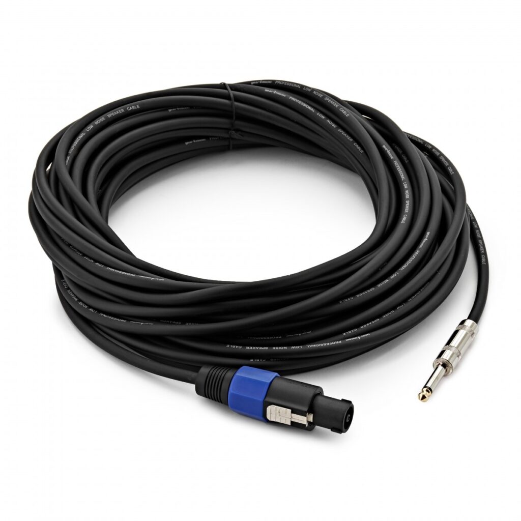 Essentials 2-Pole NL4 to Jack Cable 20m
